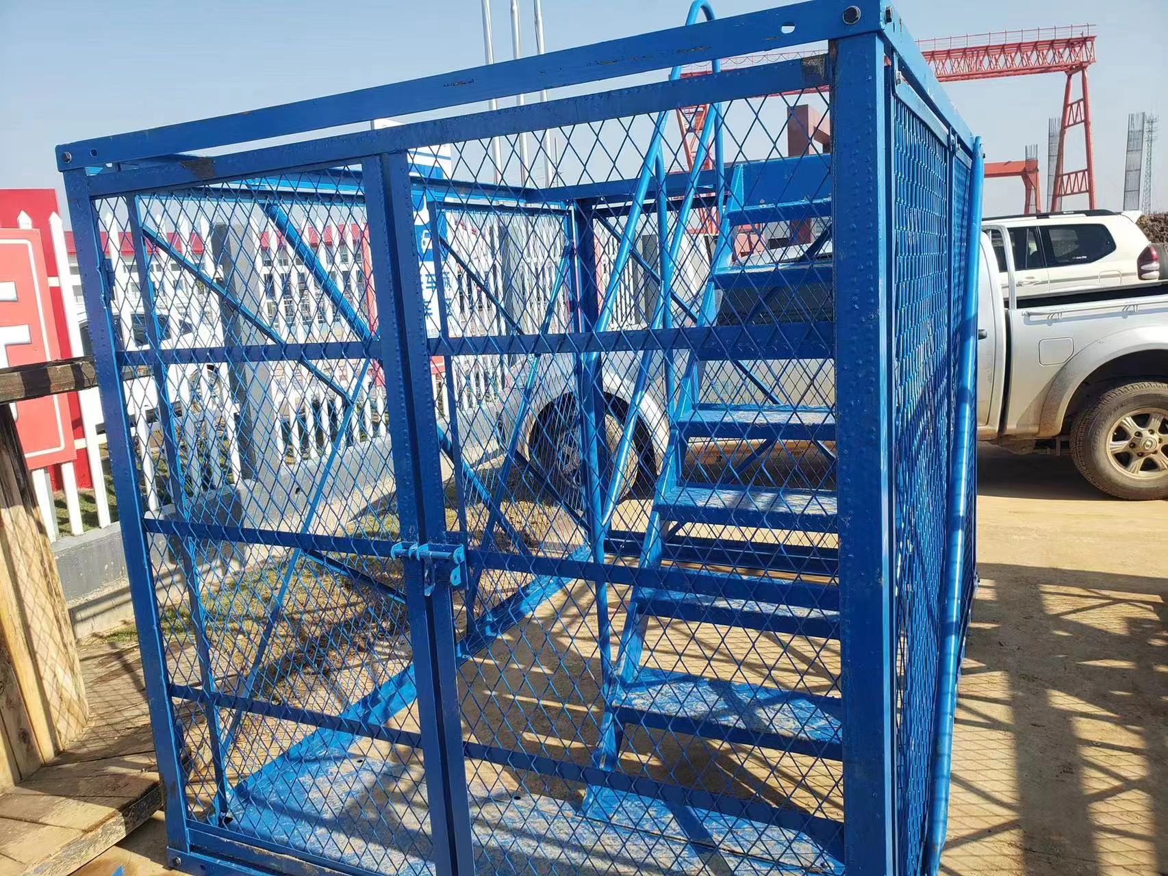 梯笼式安全爬梯,工程人员安全便捷的通行保障