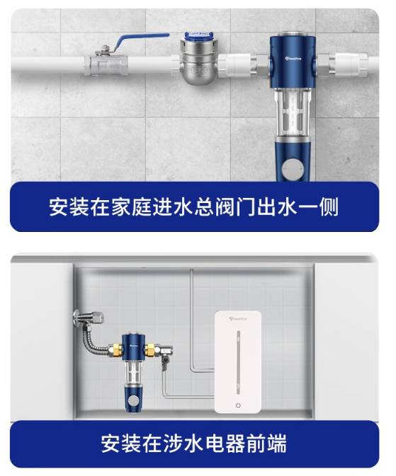 滴灌过滤器安装方向图片