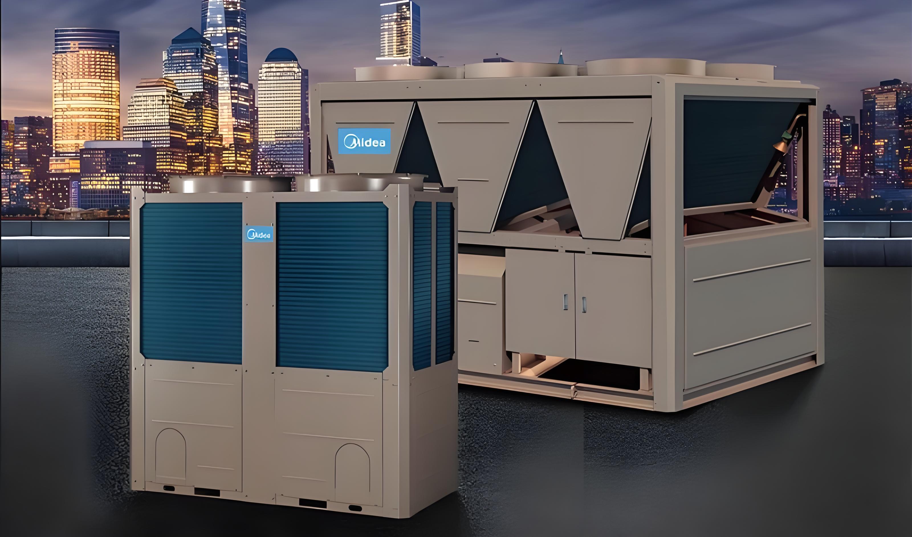 美的商用中央空调厂家分析中央空调系统能耗构成解析与节能路径