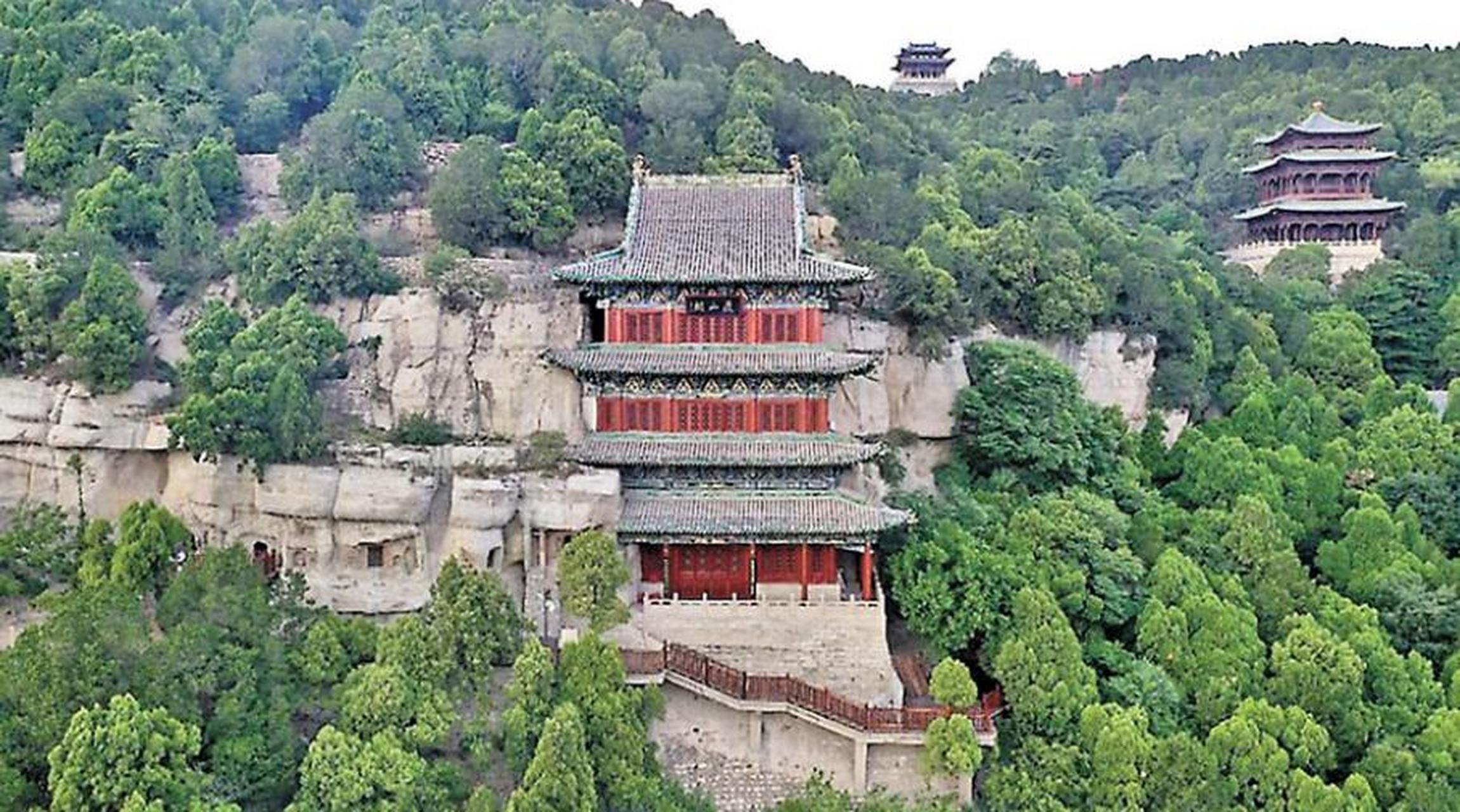 太原龙角山景区图片