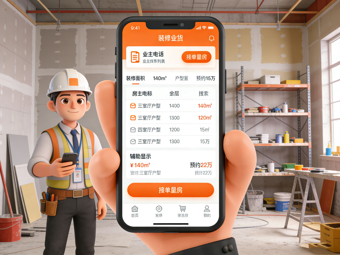 装修师傅接单平台下载什么软件 装修师傅接单平台下载什么软件