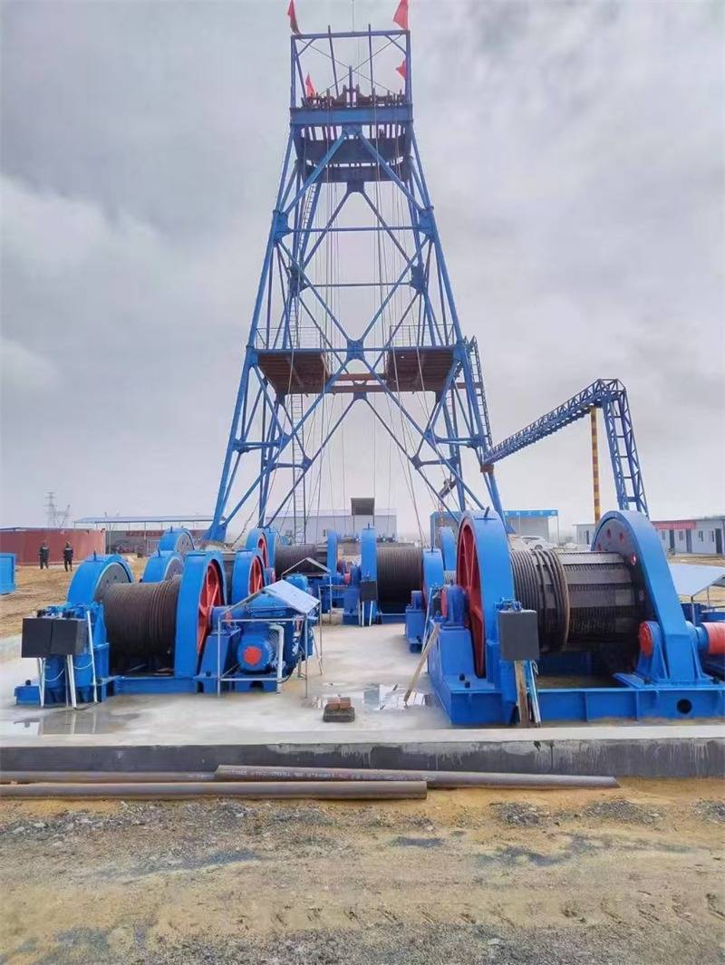 二手竖井井架 二手五型凿井井架产品说明