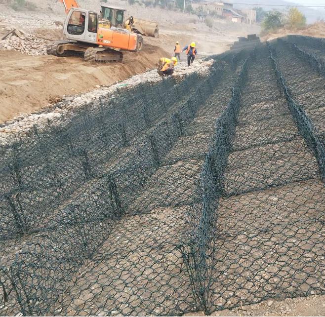 护岸雷诺护垫a磐石护岸雷诺护垫a坡式护岸雷诺护垫施工全过程