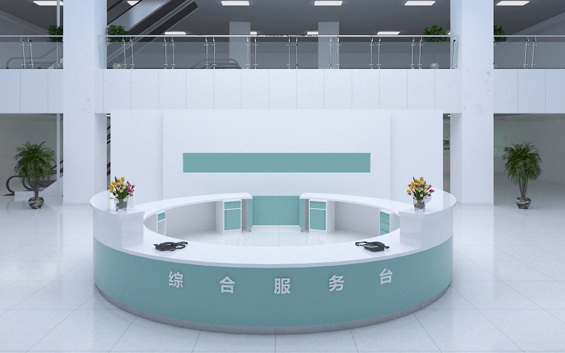 为中心" 设计理念的关键载体,承担为患者提供咨询,引导等服务的功能