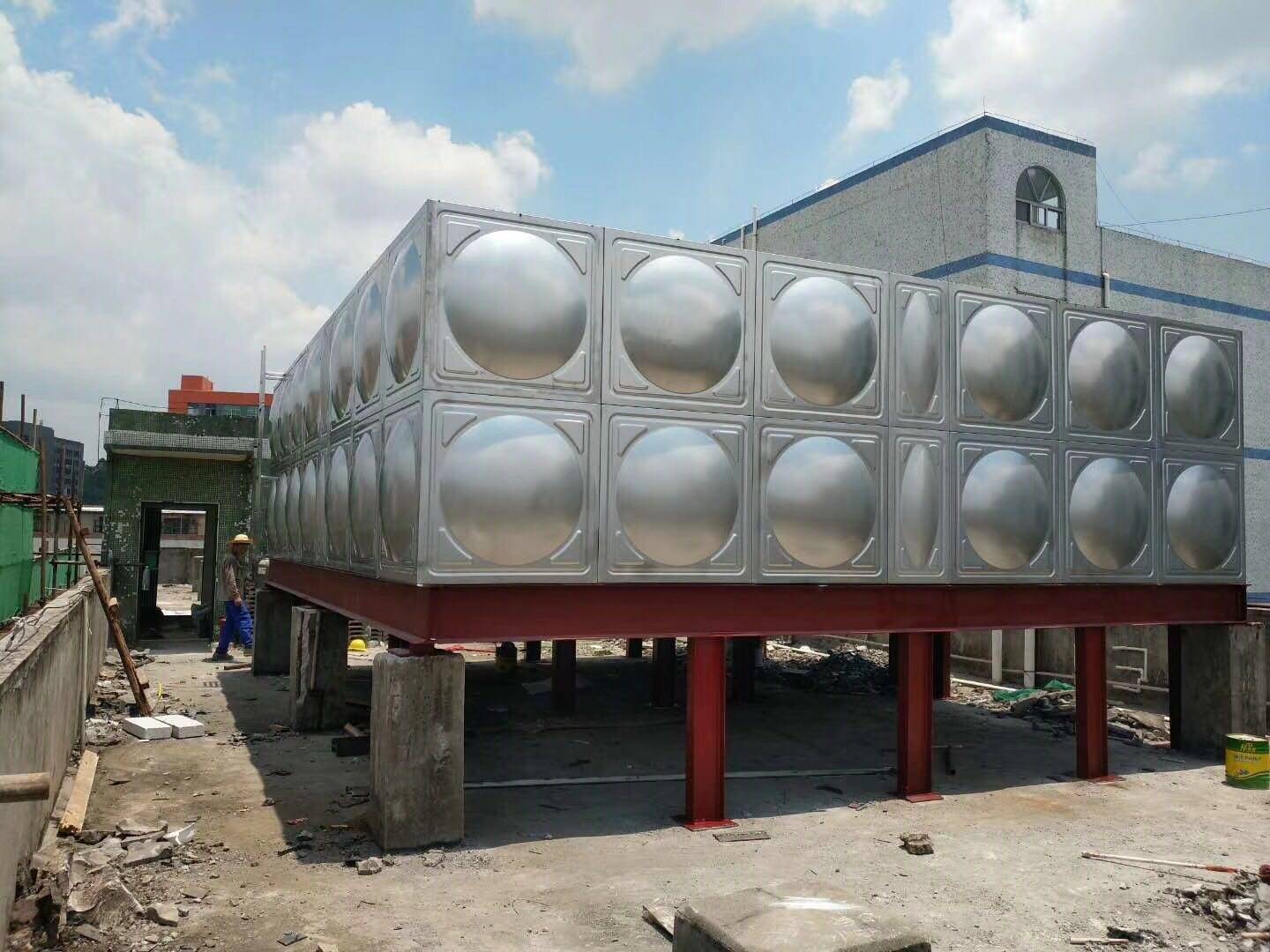 大庆不锈钢屋顶消防水箱