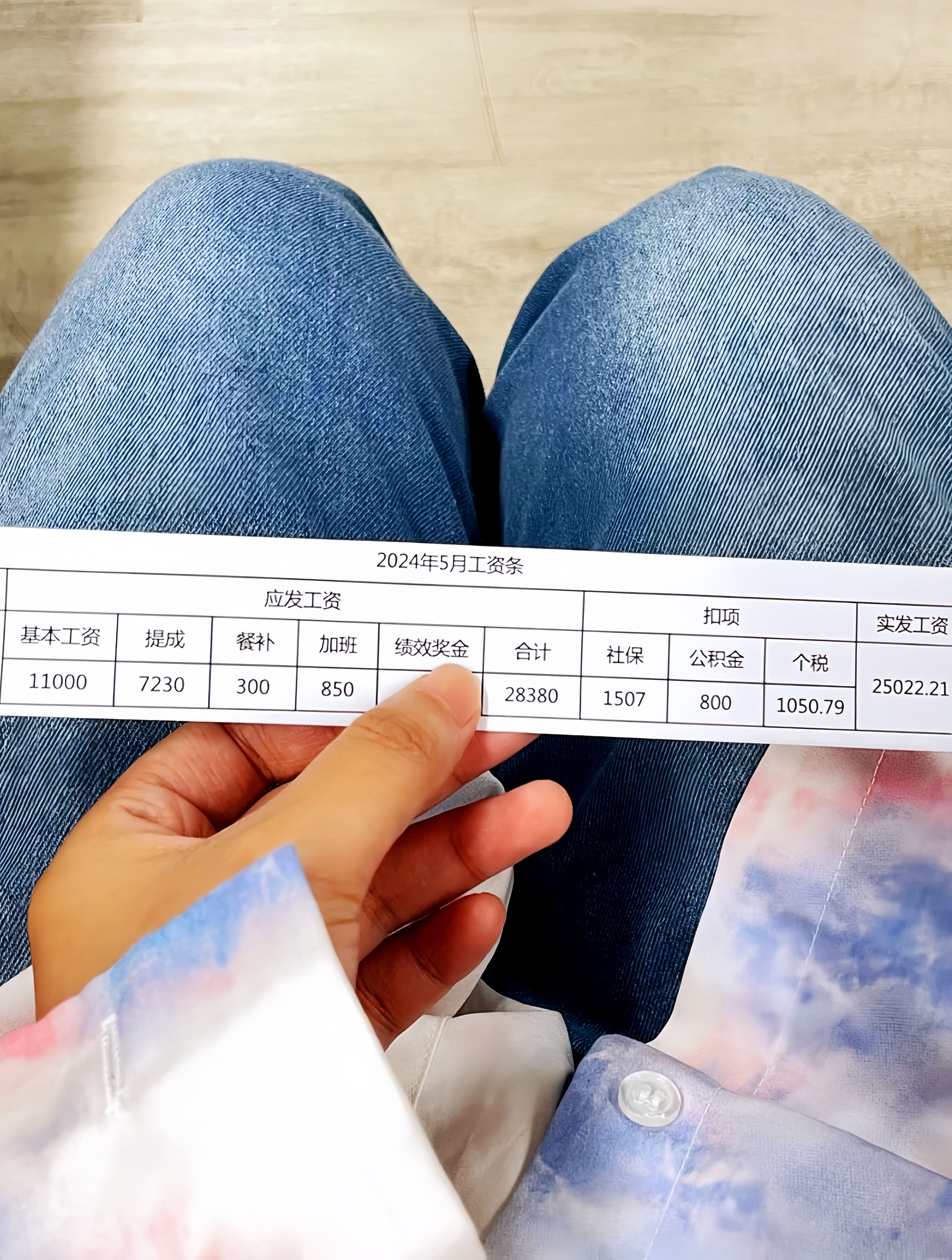 新媒体运营女孩!工资条就是我硬气的理由!