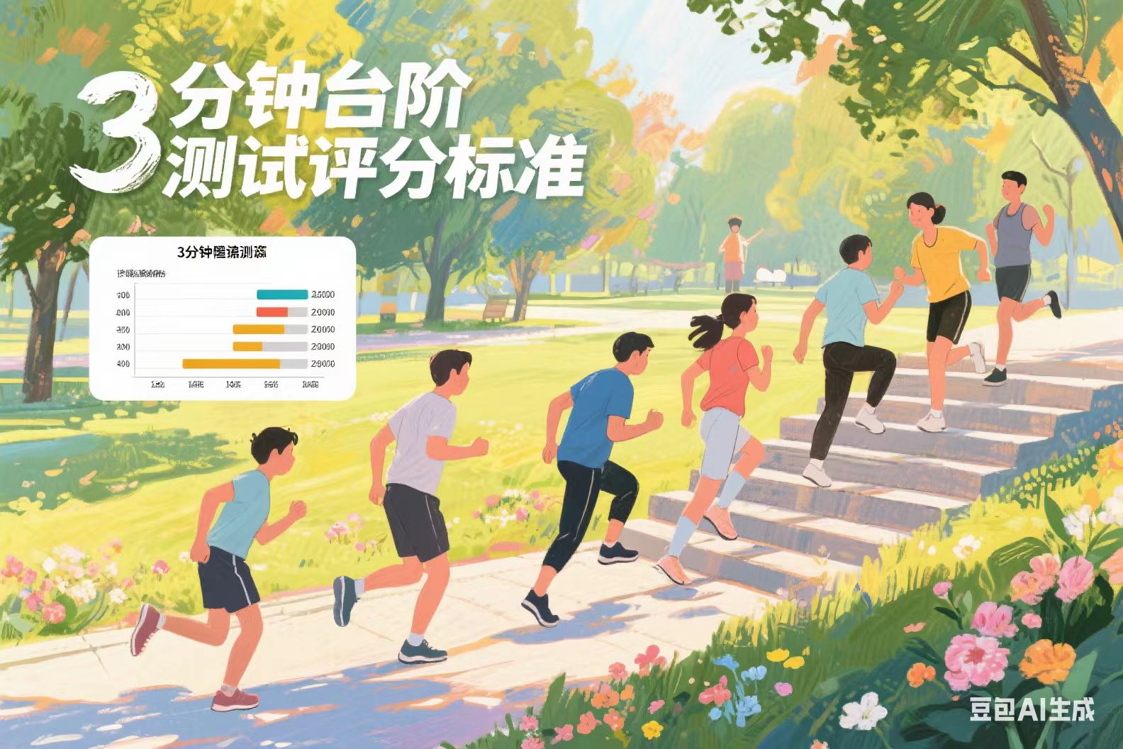 3分钟台阶测试评分标准