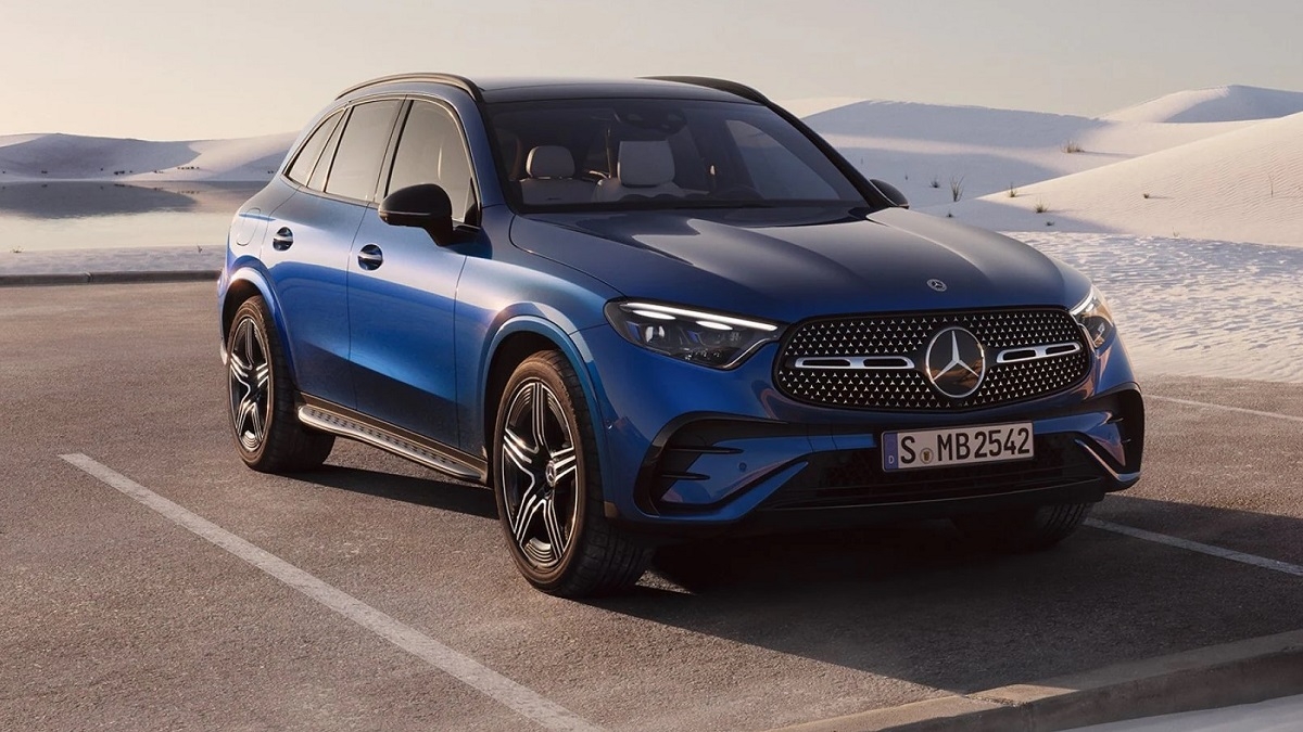 2025奔驰glc大改款,全面升级,强势回归!科技感爆棚,心动不