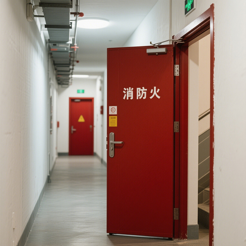 一,楼道防火门的核心作用阻隔火势蔓延:延缓火焰和高温气体扩散到楼梯