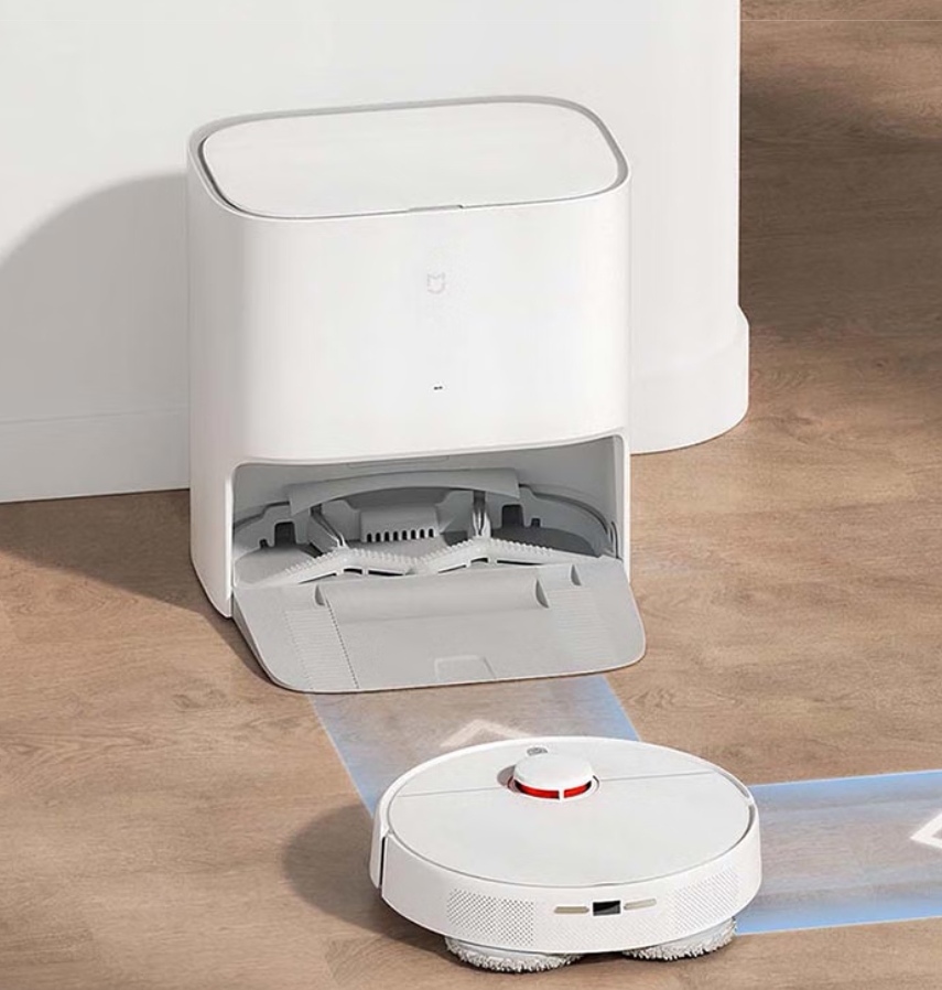 小米扫地机器人2:懒人福音,地板界的自动洗车机,一扫即净!