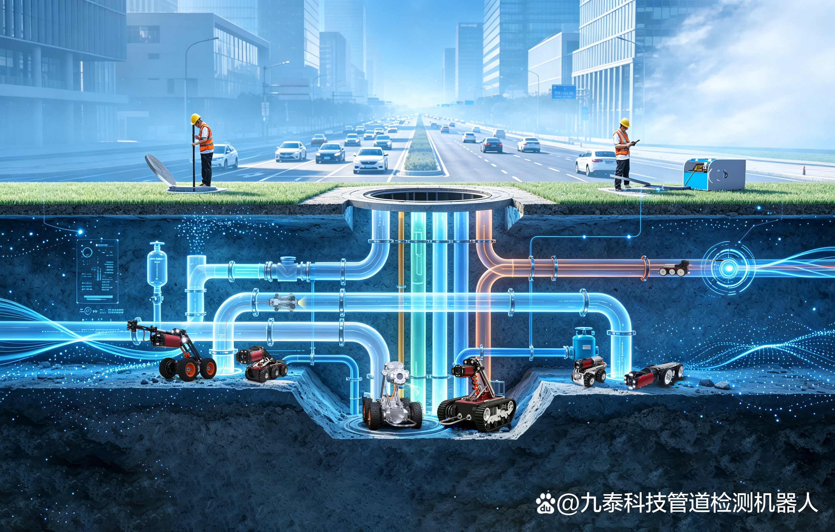 九泰科技智慧管网检测解决方案