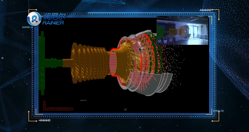 高涵道比民航发动机虚拟仿真实验mr版本带来前所未有新体验