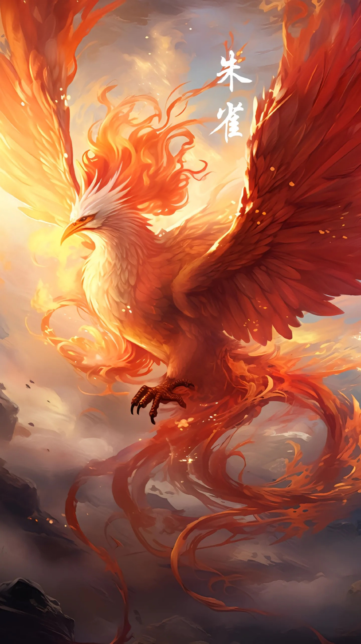 手机壁纸:青龙,白虎,朱雀,玄武