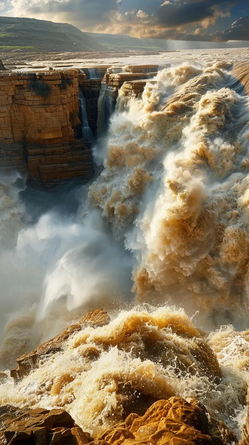 浓浓东方韵黄河,一条承载着五千年华夏文明的母亲河,她奔腾不息,犹如