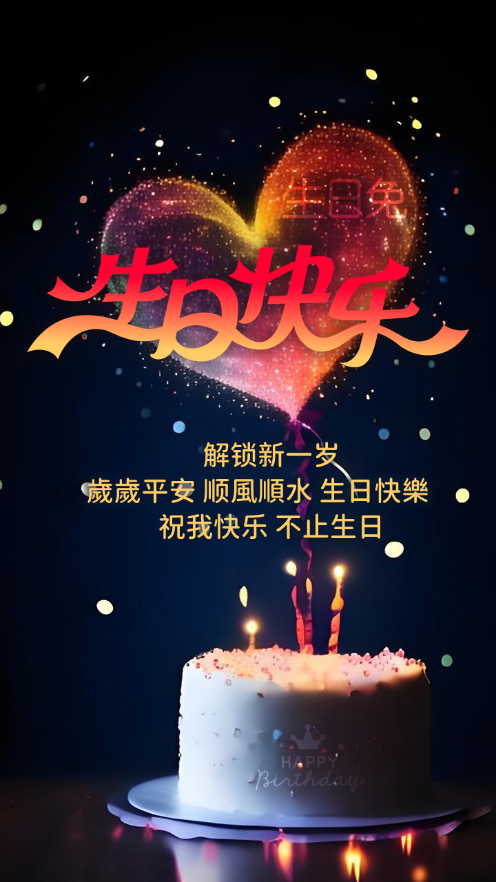 生日快乐图片!