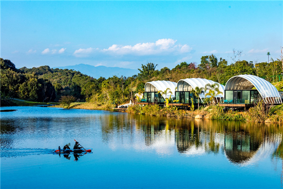 黄石市仙岛湖自营农庄,目前想植入酒店帐篷民宿业态