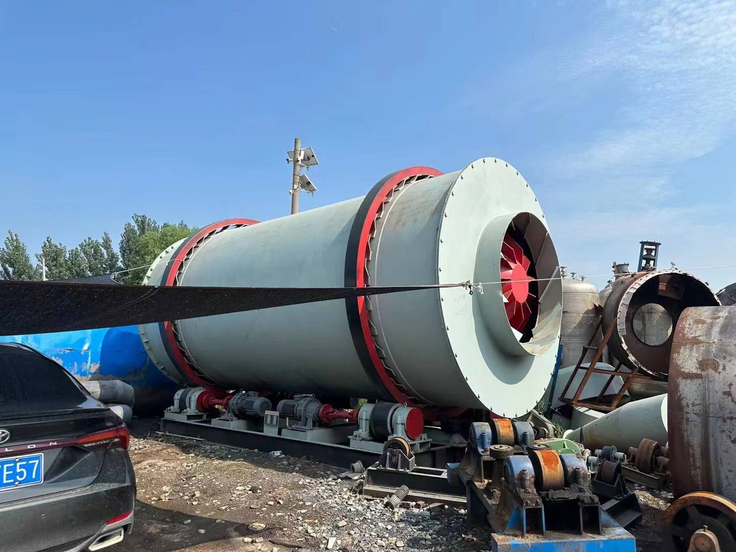 垃圾回转窑滚筒烘干设备