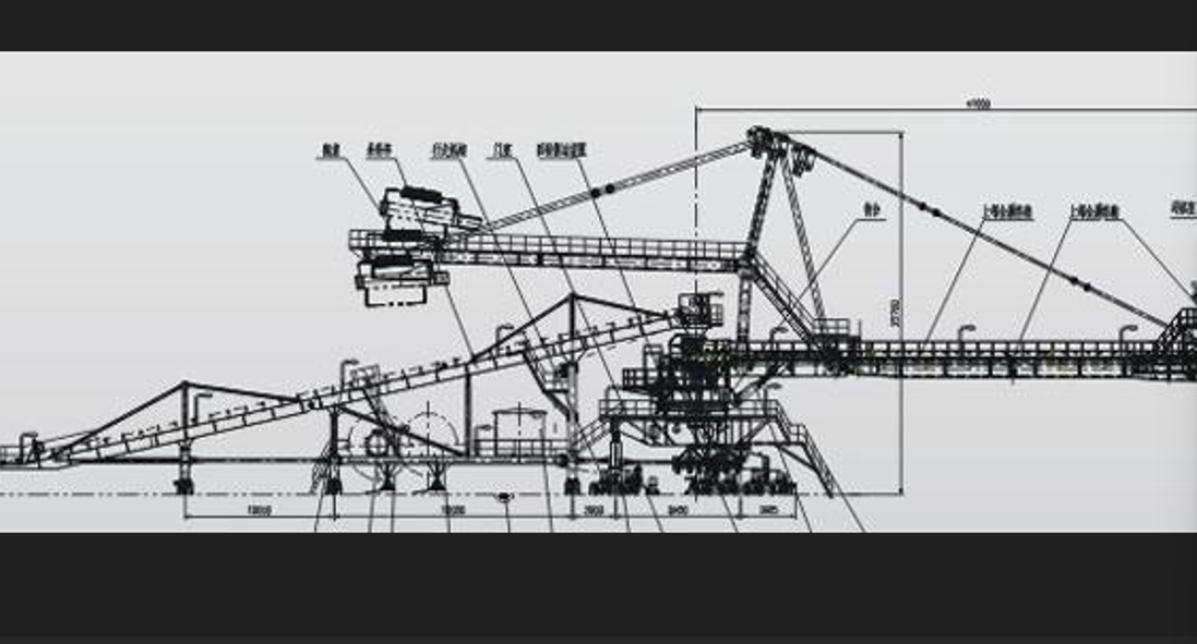 斗轮堆取料机工作原理图片