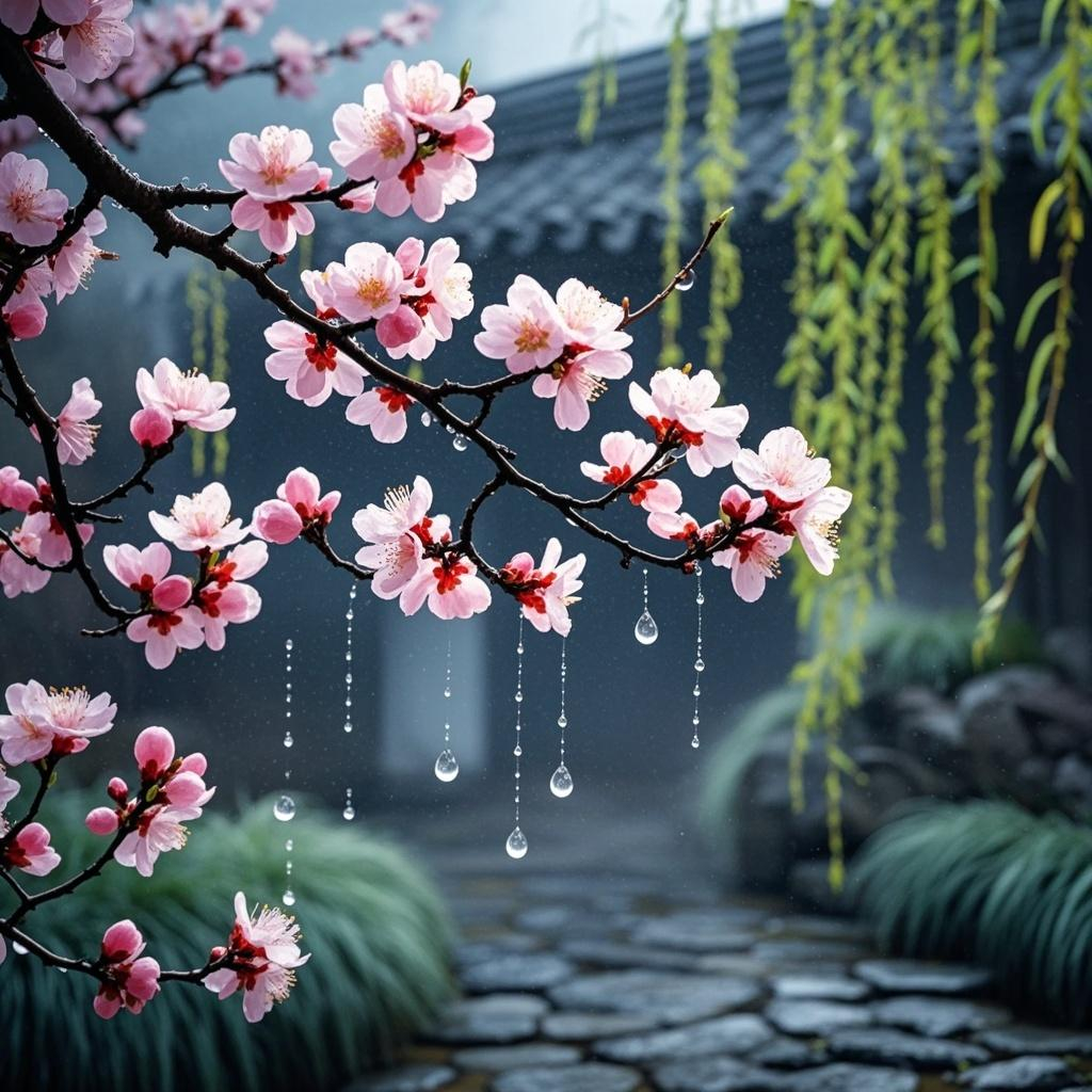 春日系壁纸:沾衣欲湿杏花雨