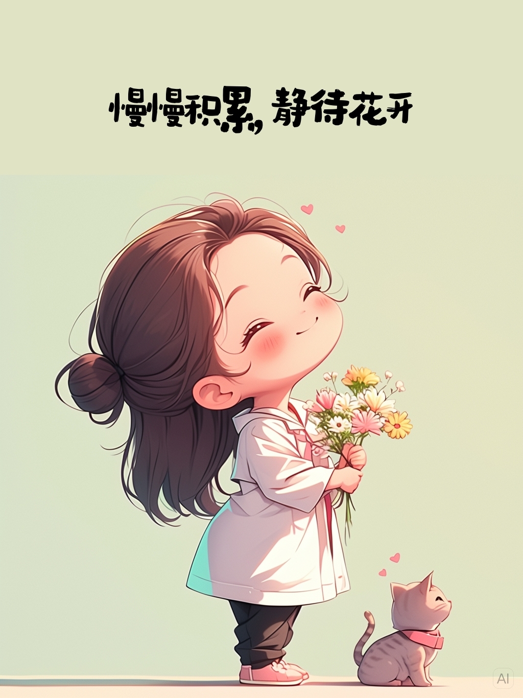 慢也好,步子小也好,是在往前走就好