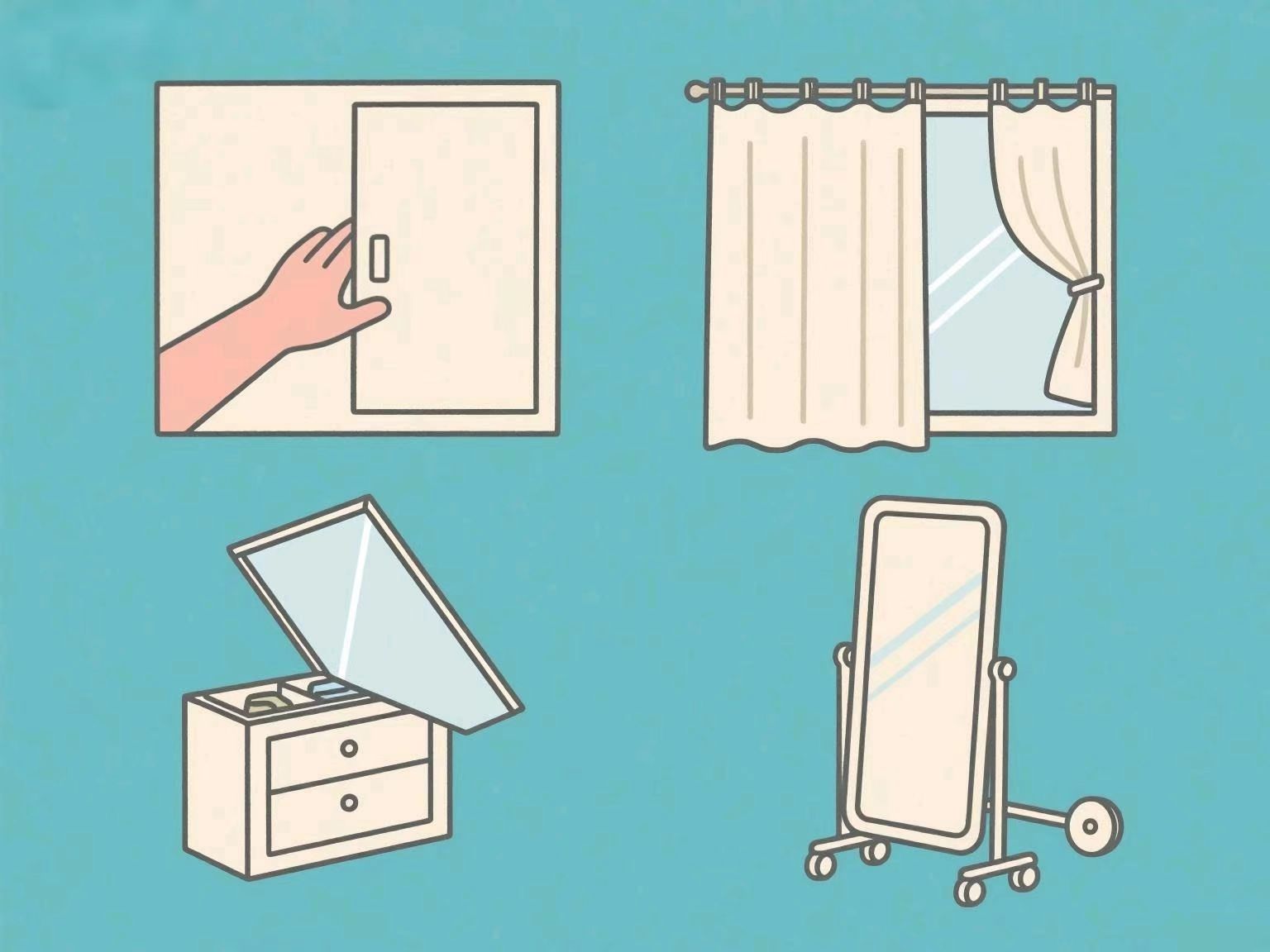 为什么床不能对着镜子 为什么床不能对着镜子