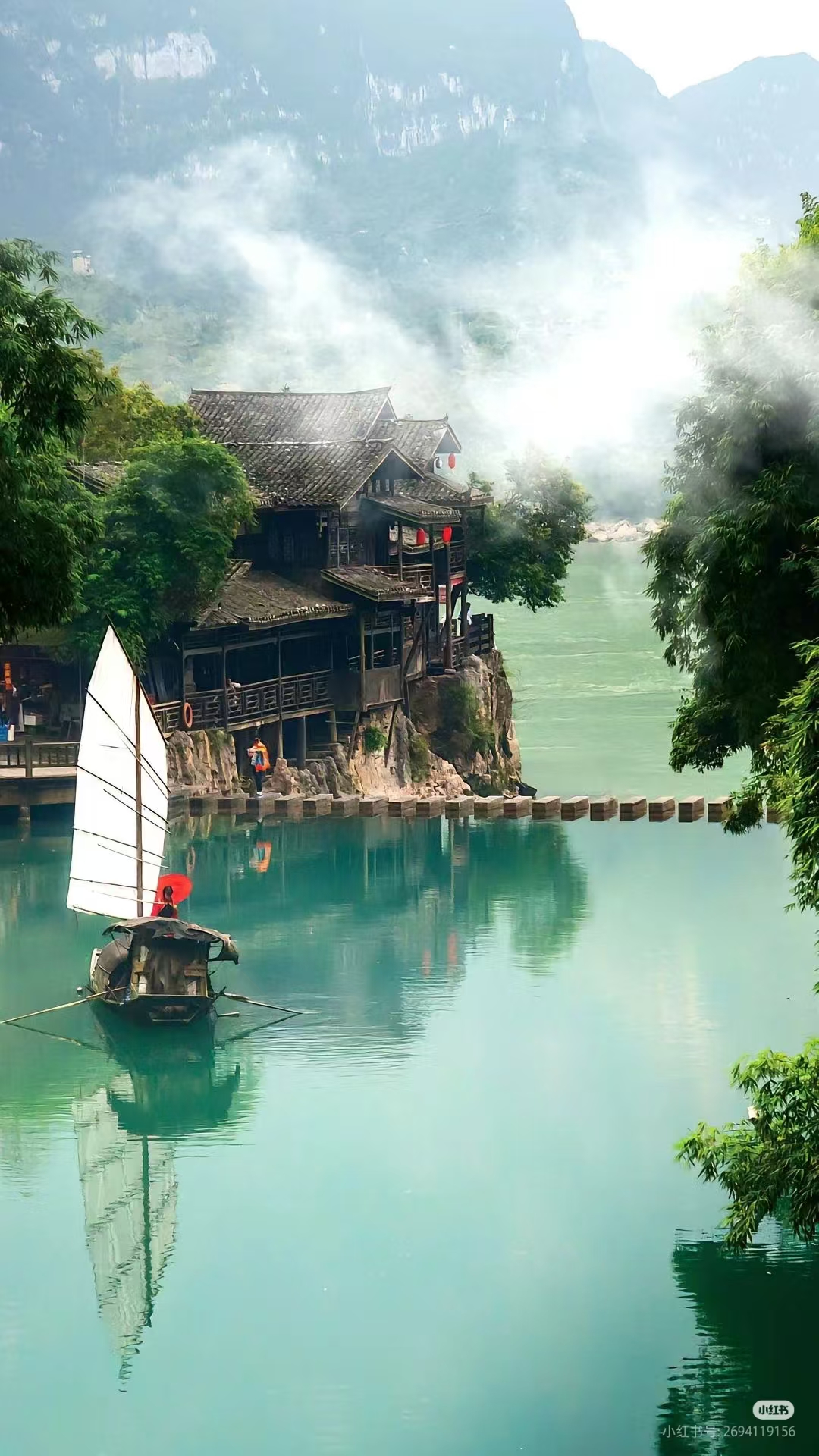 湖北宜昌三峡水乡