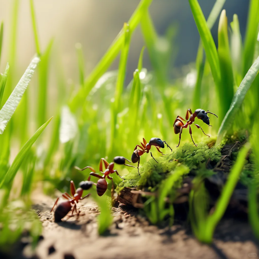蚂蚁排队走路,并非是一种随意的行为