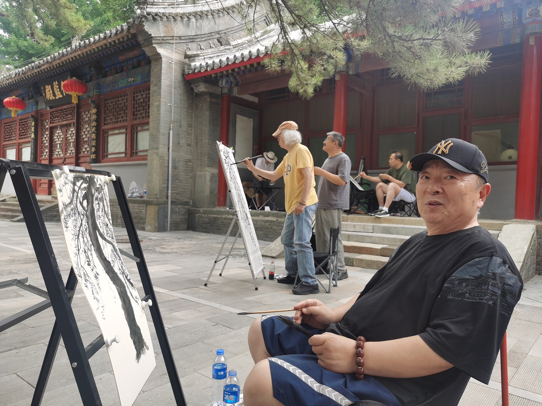 印象戒台寺|董浩戒台寺写生记