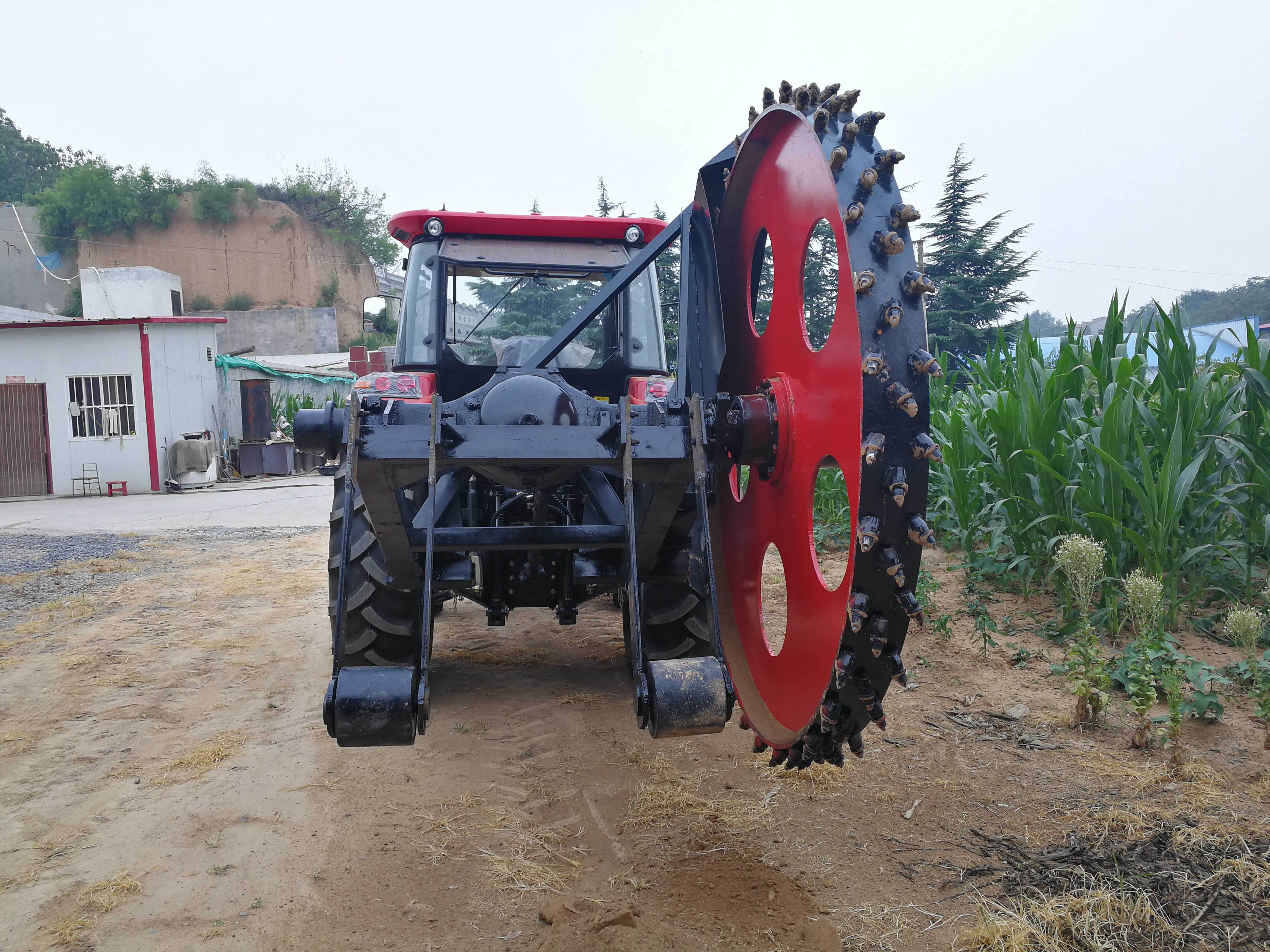 管道工程开沟机大型工程开沟机械农用机械开沟机