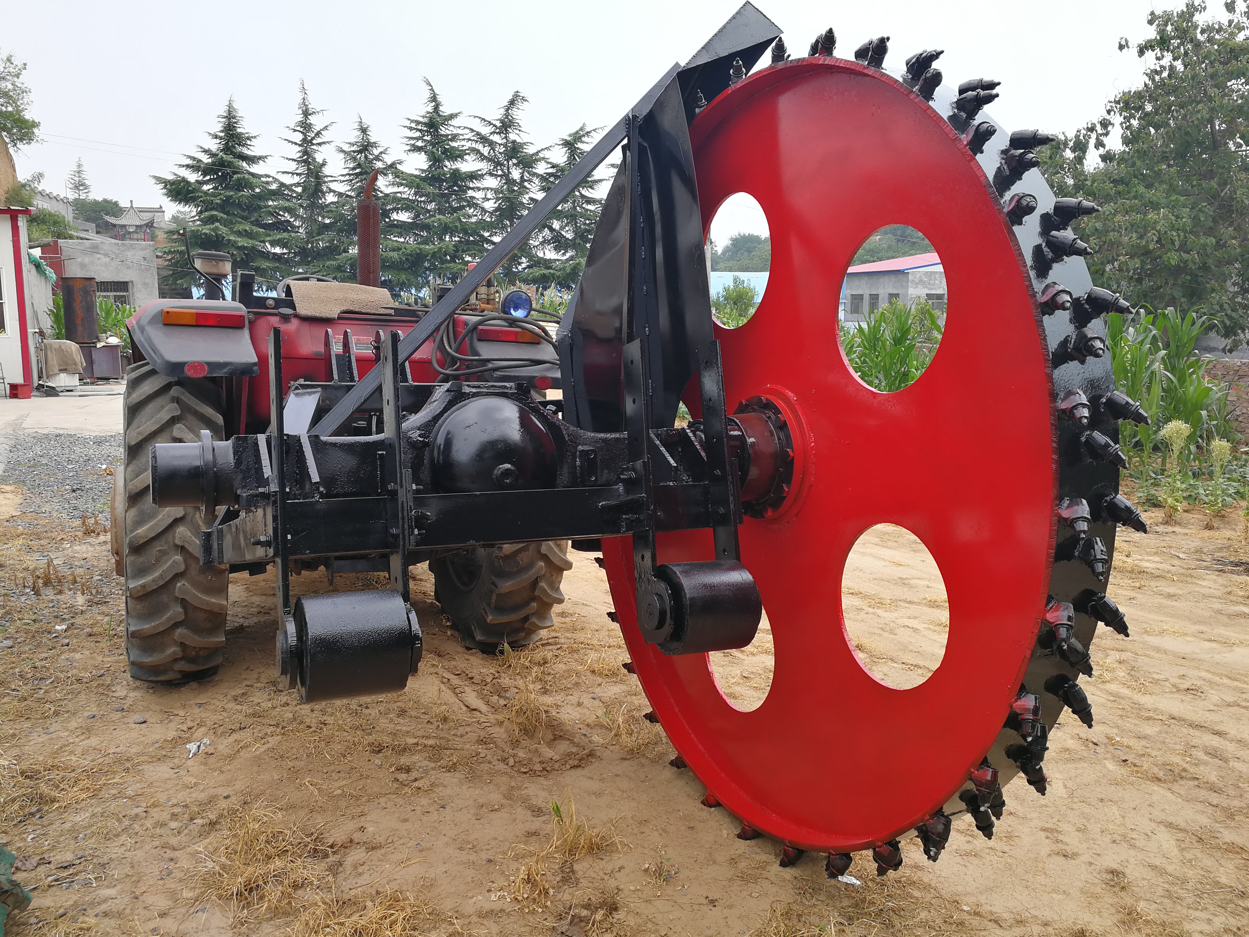 管道工程开沟机大型工程开沟机械农用机械开沟机