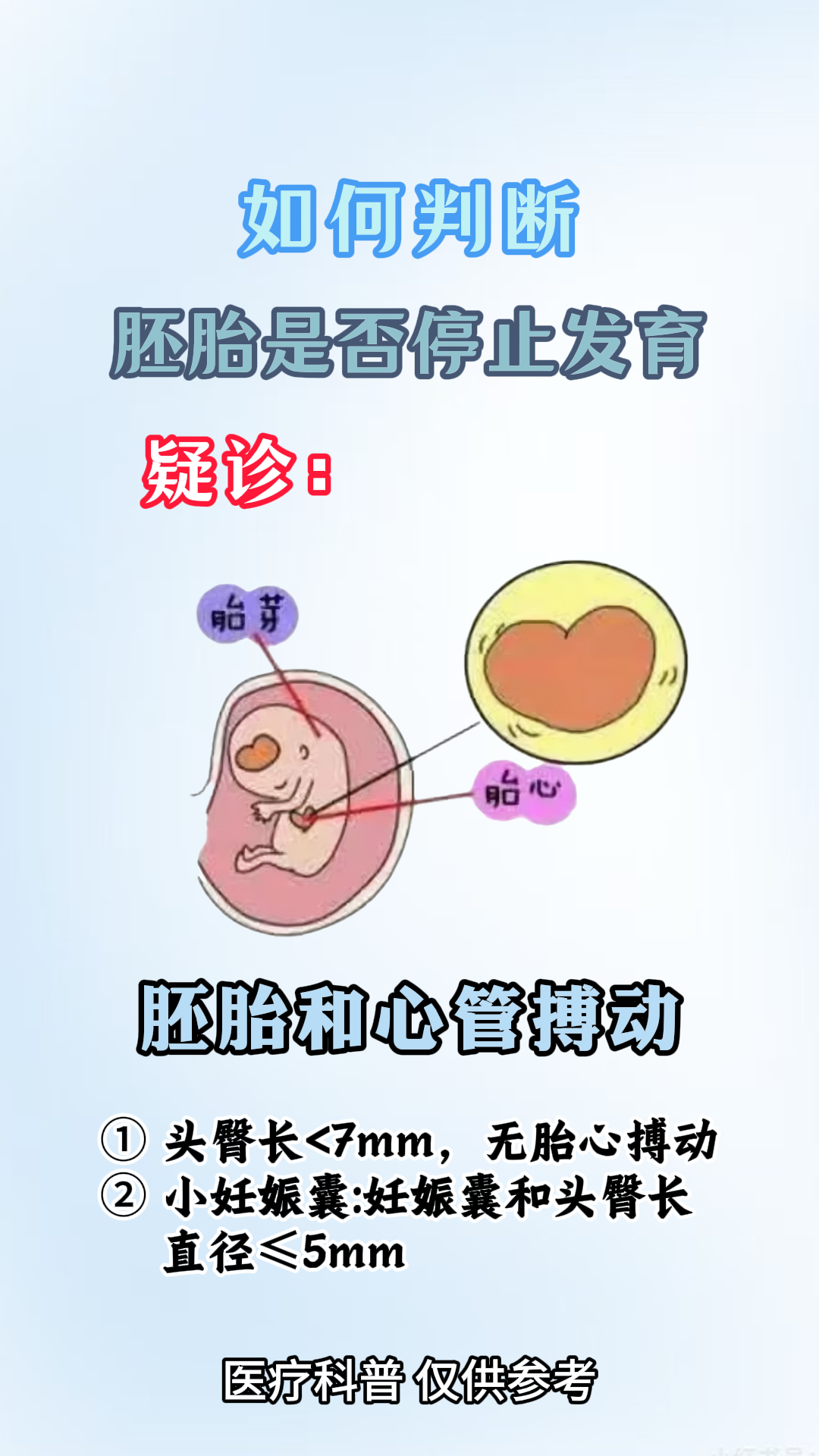 胚胎停止生长原因_胚胎停止生长原因是什么  第2张