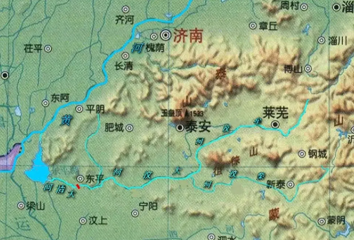 泰安的母亲河:大汶河