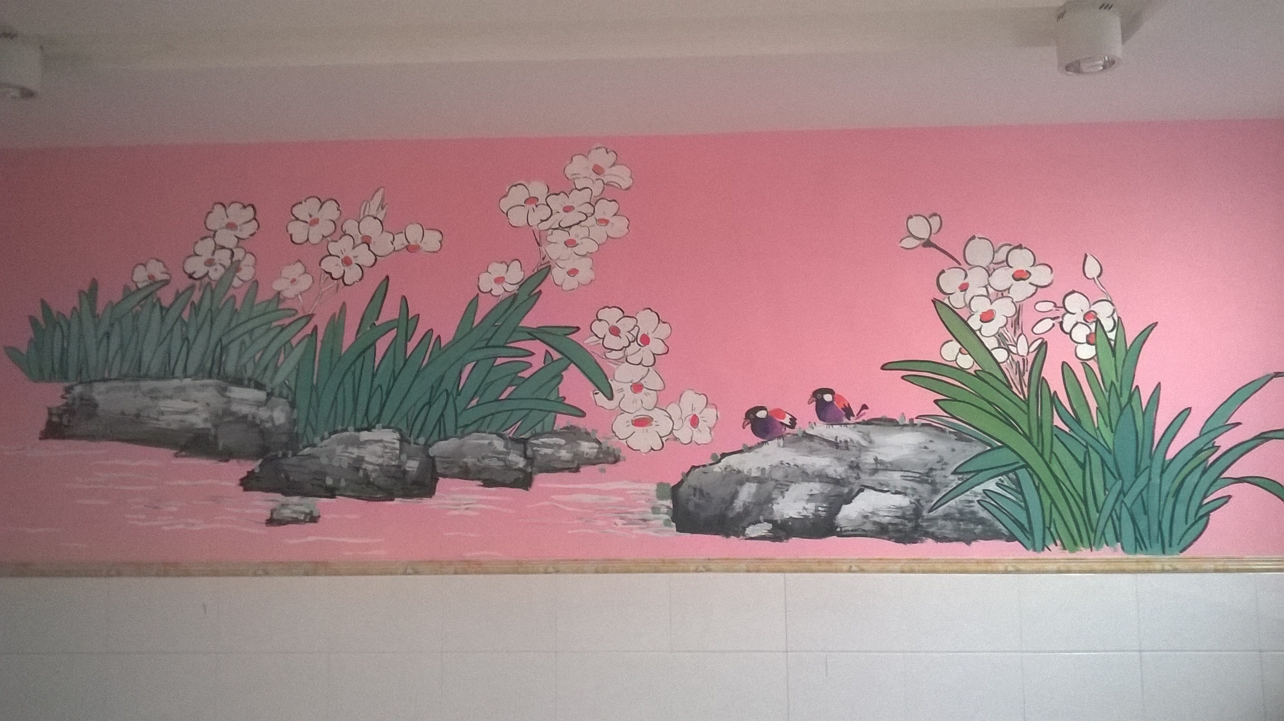 墙体彩绘多少钱一平方,墙绘招聘画工