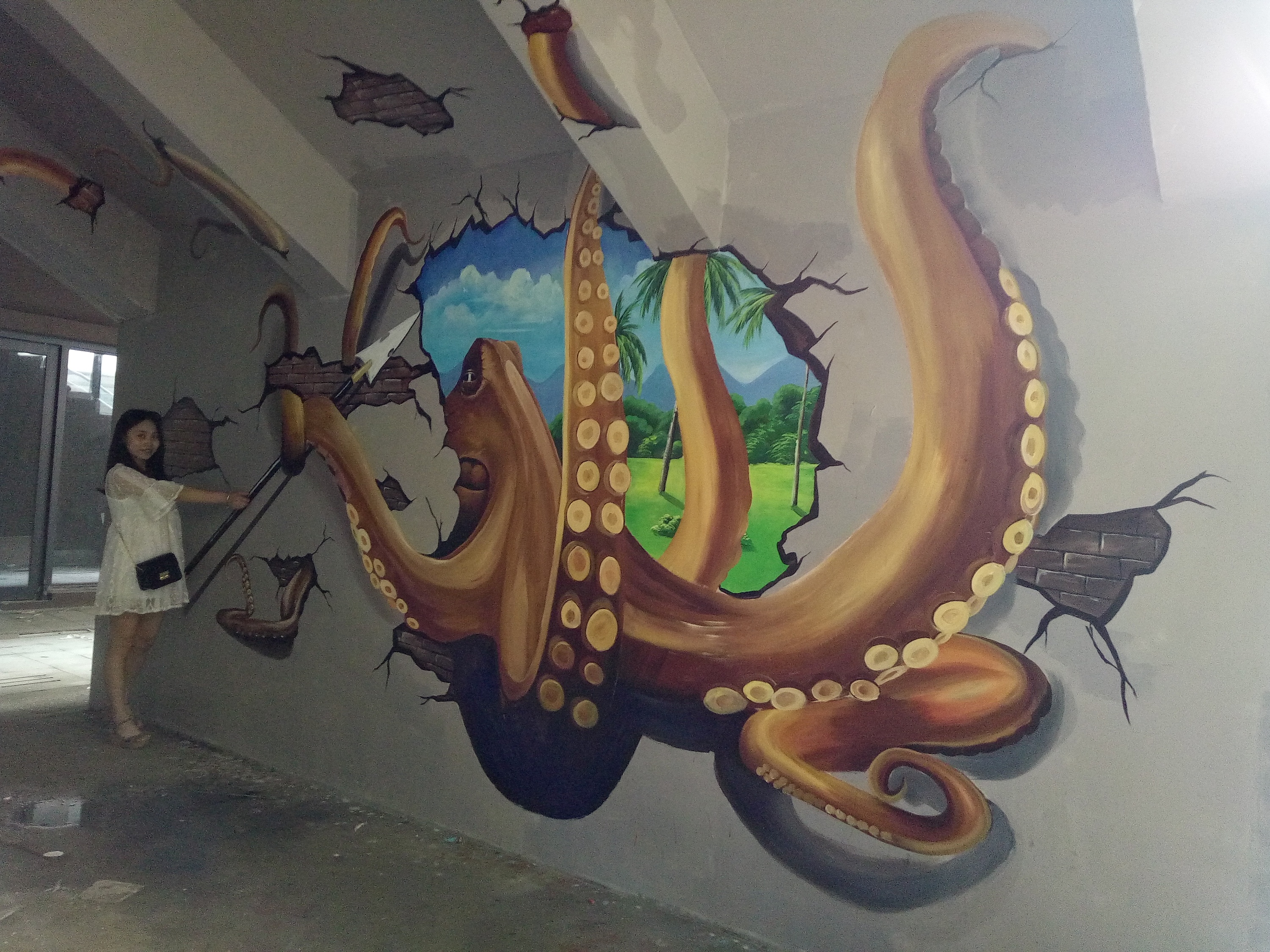 墙绘素材,厦门壁画