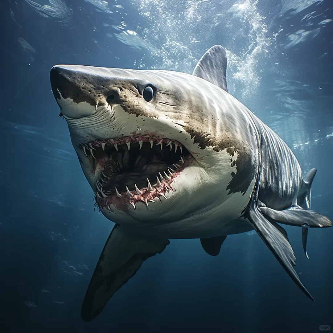 大白鲨:海洋中的顶级掠食者