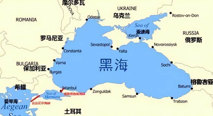 敖德萨海地图图片