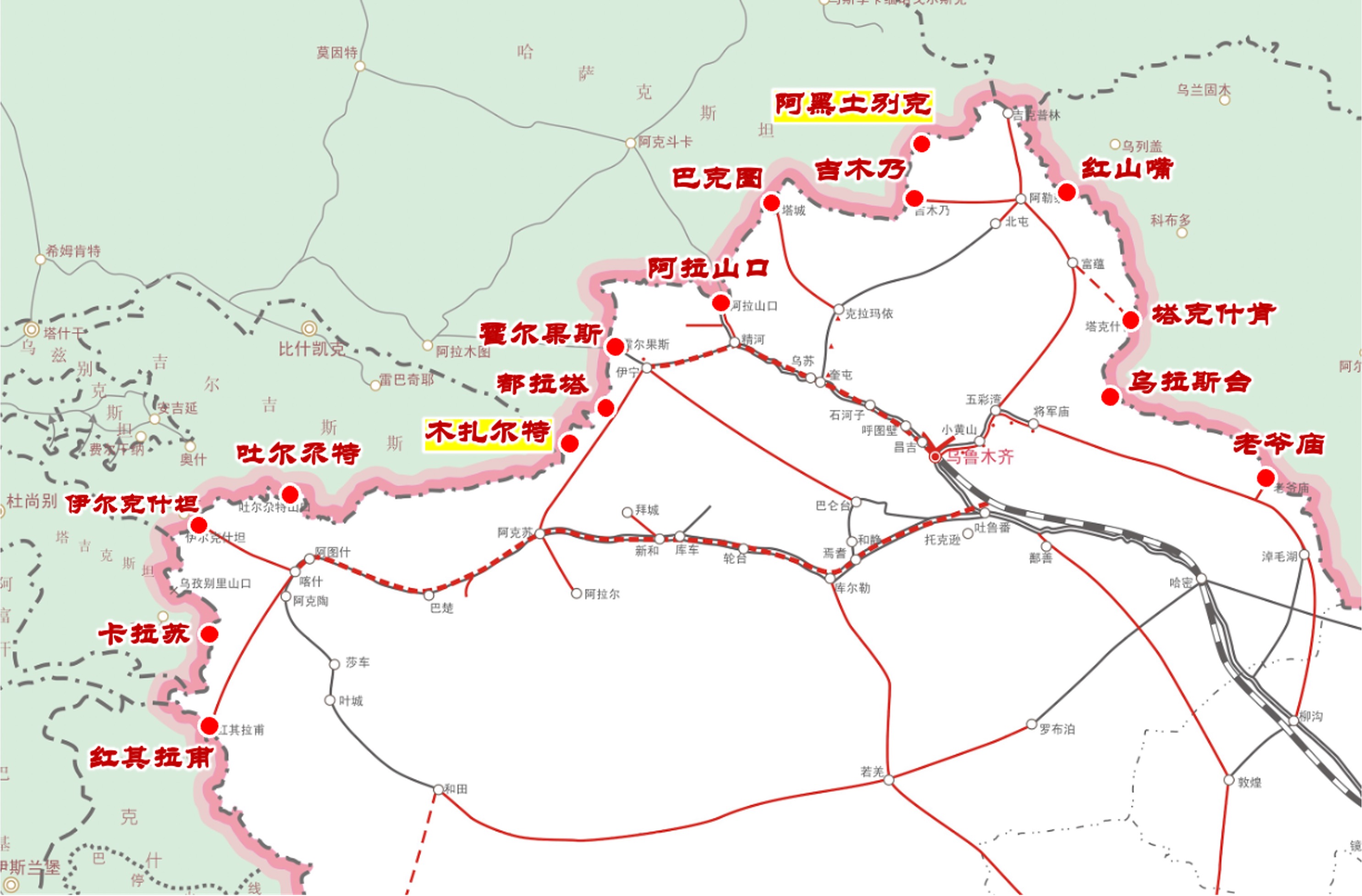 重磅!中哈发布《联合声明》:中哈第三条铁路,跨里海运输走廊!
