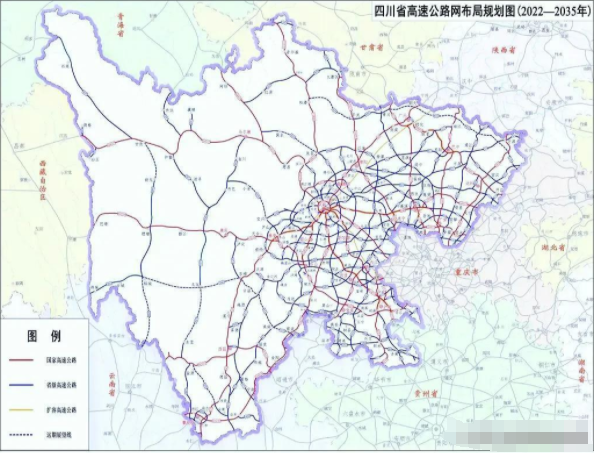 三台县高速公路规划图图片