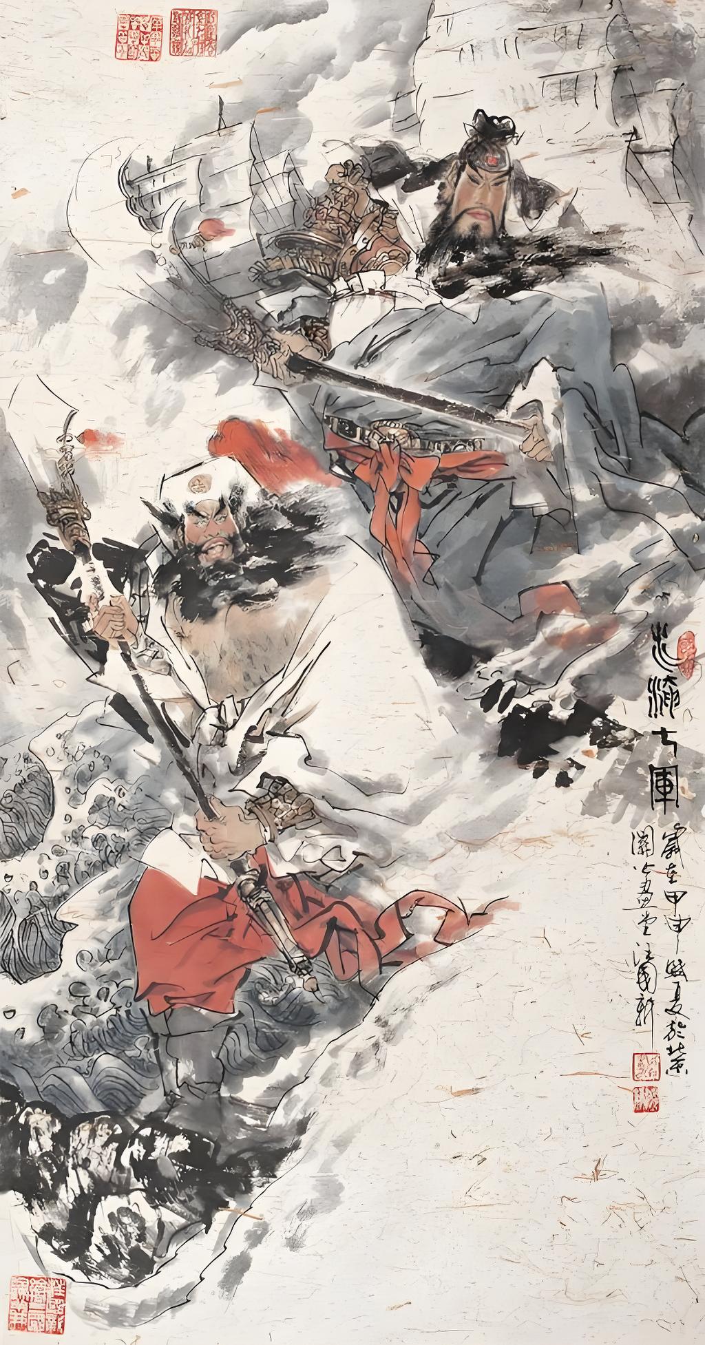 汪国新:中国关公书画第一人,用画笔打造忠义仁勇的关公艺术形象