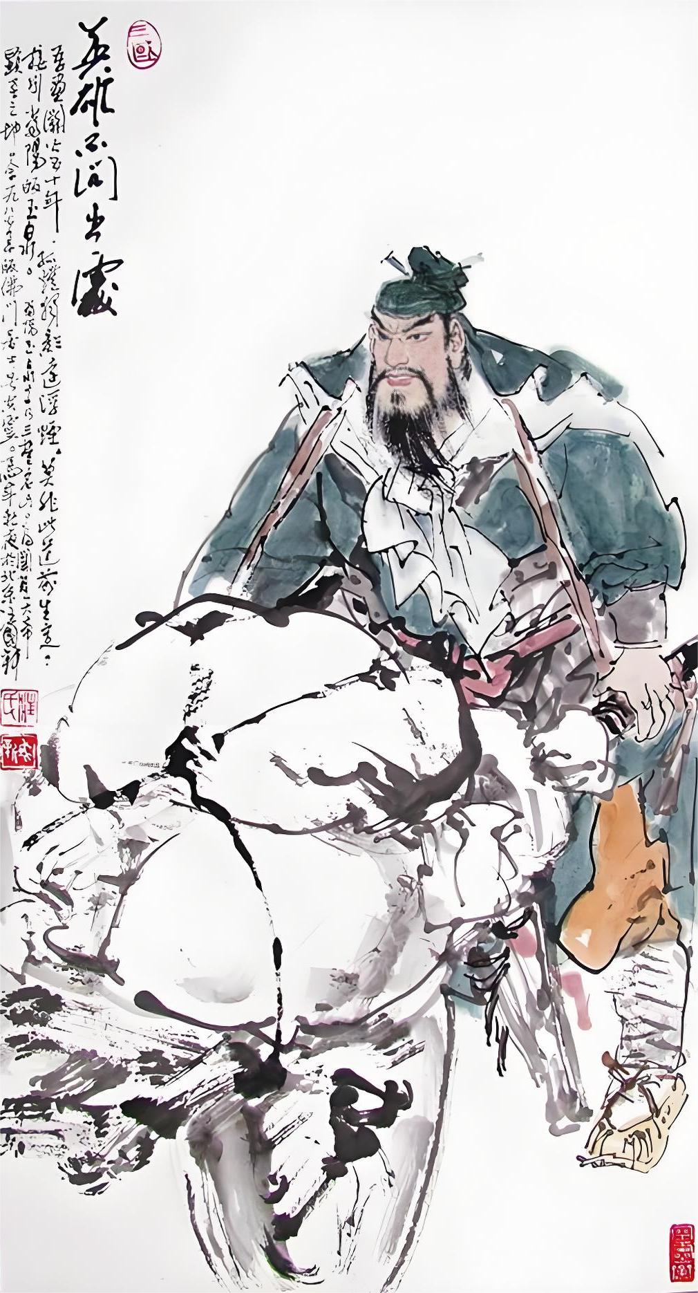 汪国新:中国关公书画第一人,用画笔打造忠义仁勇的关公艺术形象