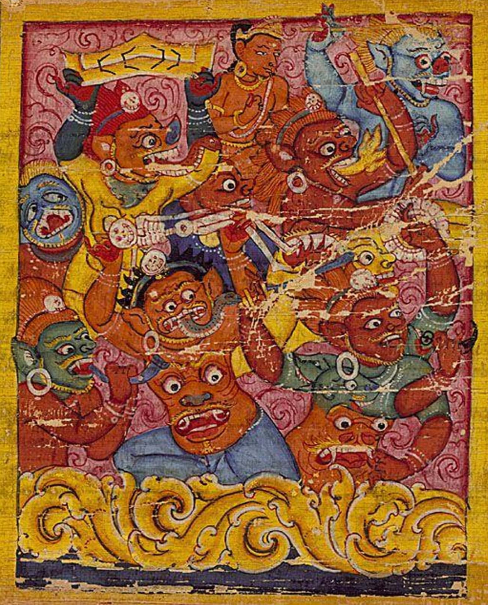 印度佛教中的恶魔与罗刹