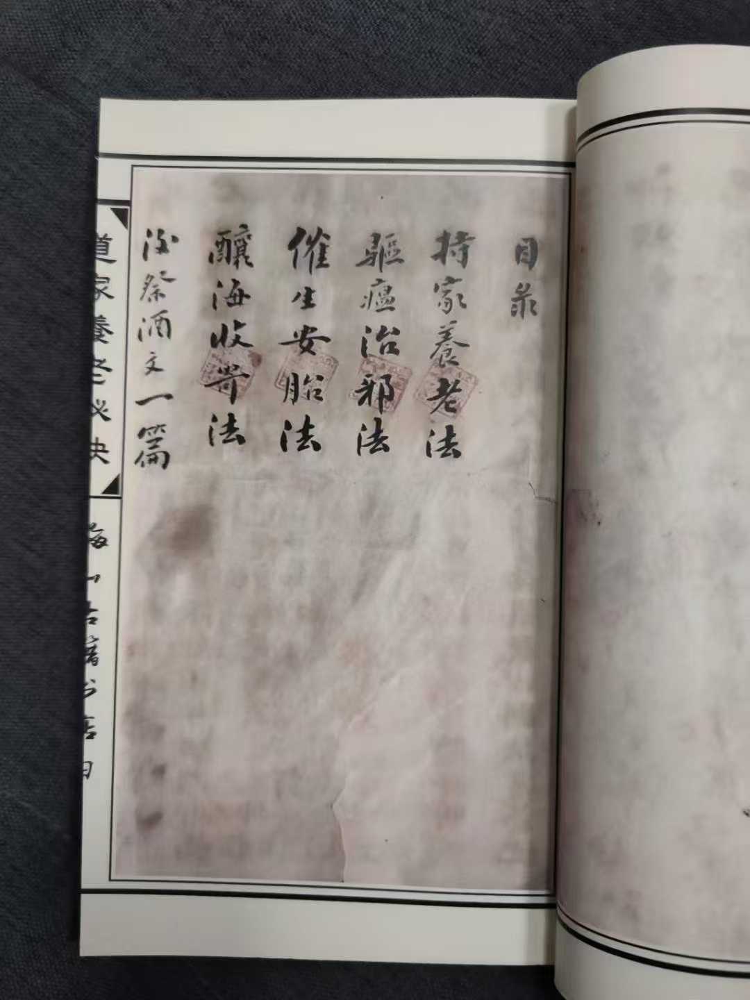 《道家持家养老秘诀》王马殷赵康公断瘟符