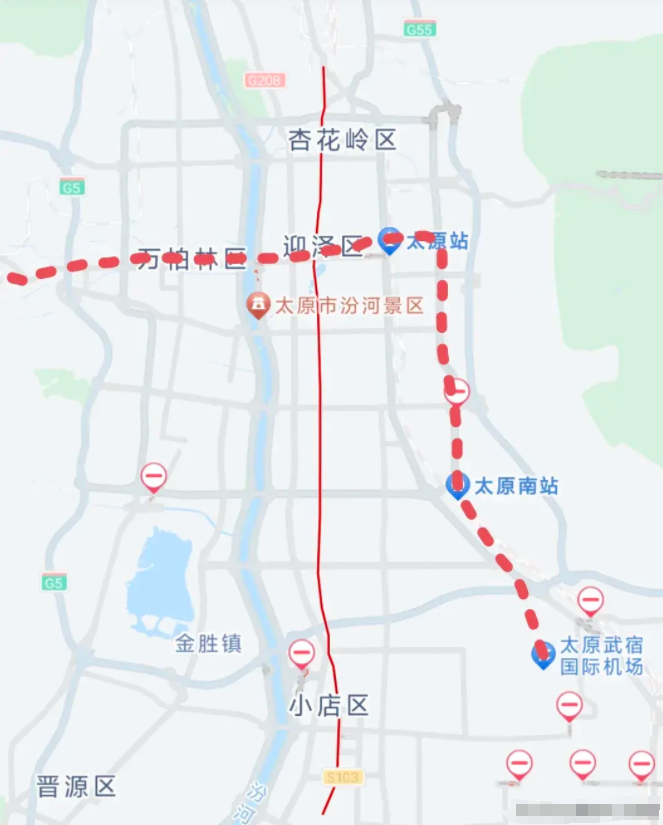 太原地铁4号线路图图片