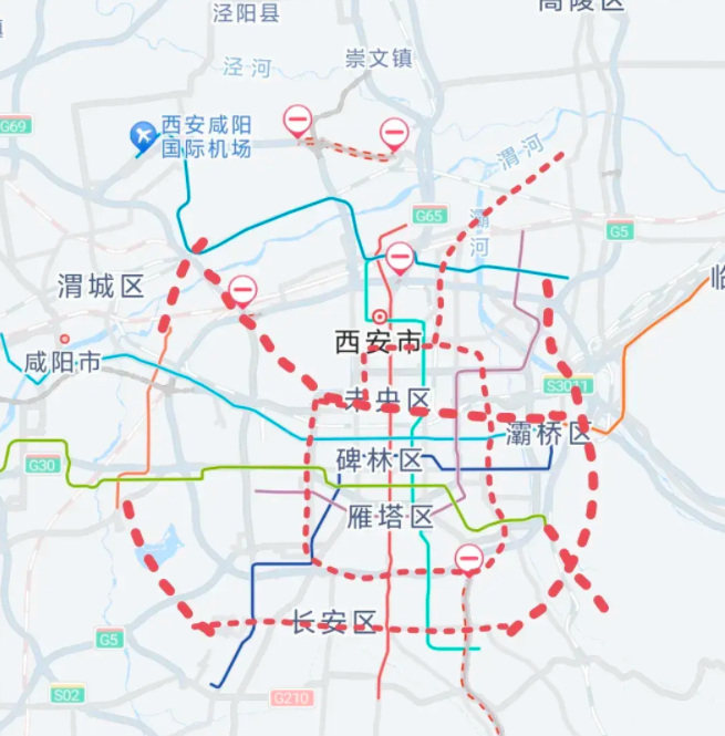 西安地铁在建图片