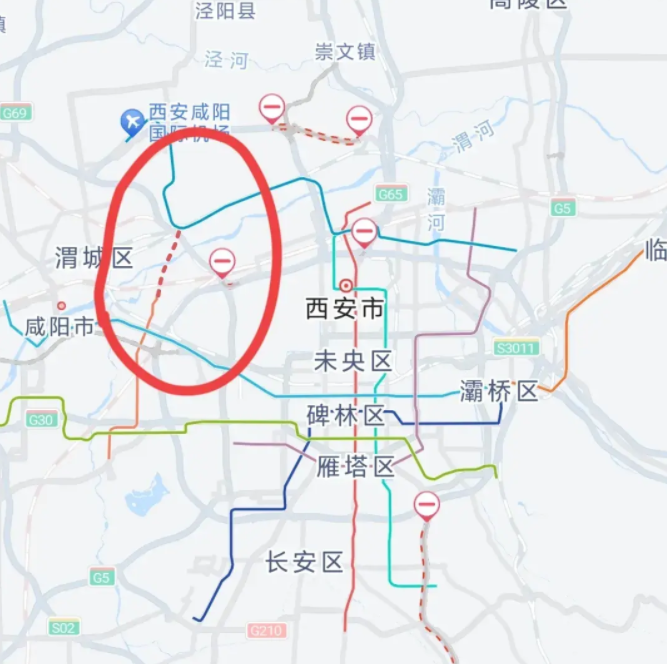 西安地铁在建图片