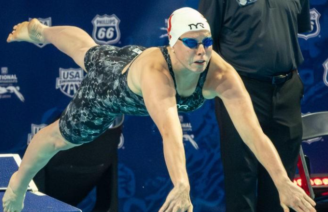 唐钱婷需警惕!莉莉金再发声:奥运会泳池对手或不干净!