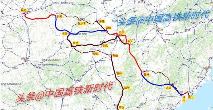 渝厦高铁通道,湖南"吉益"段与江西福建"赣厦"段,能实现全线350吗?