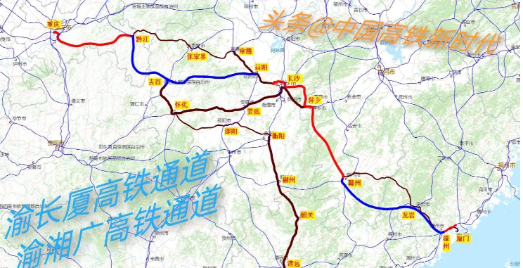 渝厦高铁通道,湖南"吉益"段与江西福建"赣厦"段,能实现全线350吗?