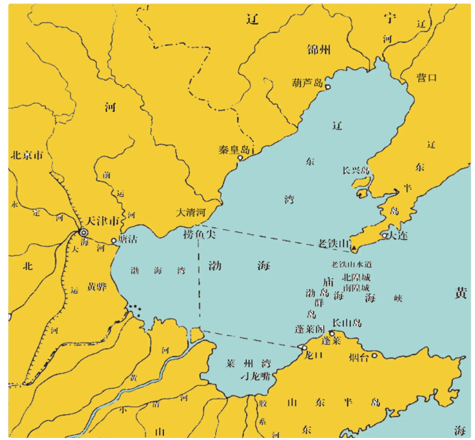 我国的四大内海除了渤海你还知道几个?