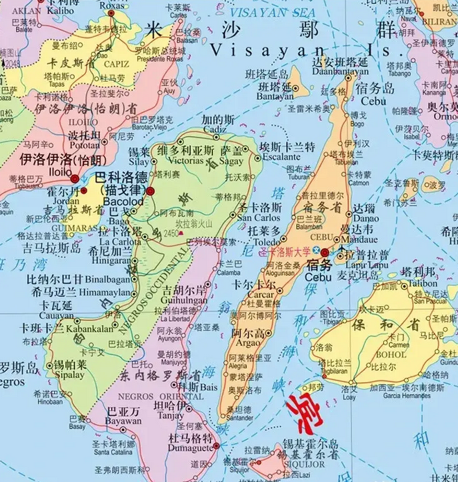 菲律宾第十大岛屿——薄荷岛,也叫保和岛,岛上有巧克力山